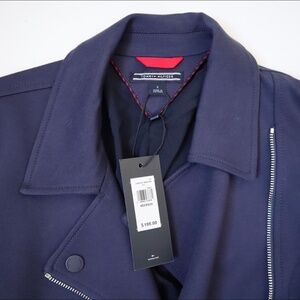 Tommy Hilfiger soft moto blazer jacket NWT